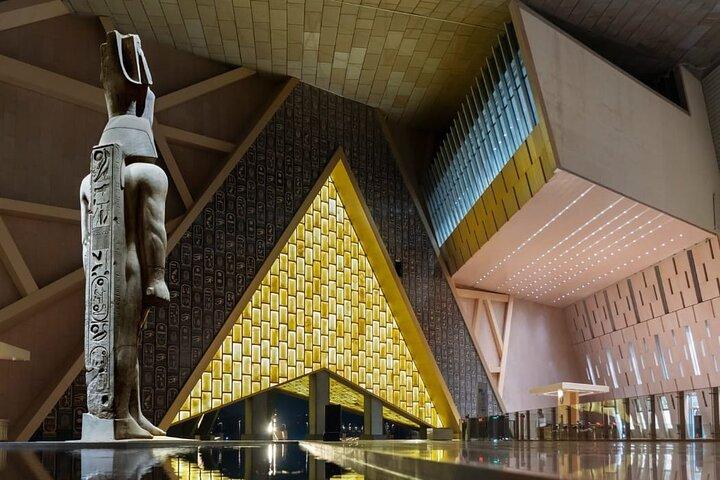 Excursion to the Pyramids of Giza and the Grand Egyptian Museum