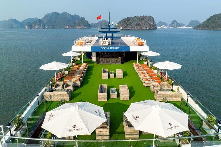 Luxury Halong Bay and Lan Ha Bay 3D2N Cruise with All-Inclusive