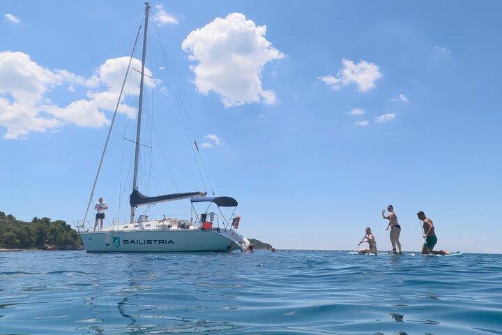 Pula Private Sailing Tour: 4-Hour Customizable Sail, Snorkel, SUP