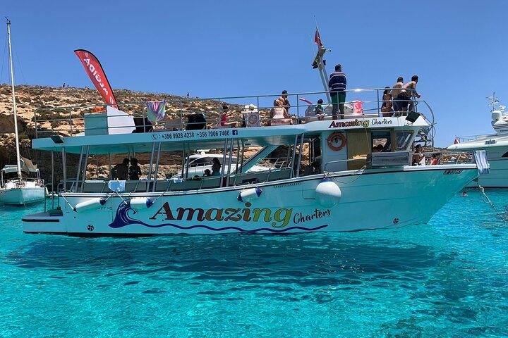 Malta Coastline Cruise: Comino, Blue Lagoon, Crystal Lagoon
