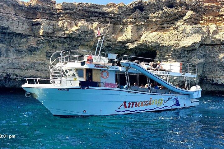 Malta Coastline Cruise: Comino, Blue Lagoon, Crystal Lagoon