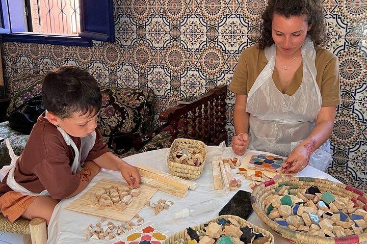 Moroccan Zellige Workshop to make your own Art piece