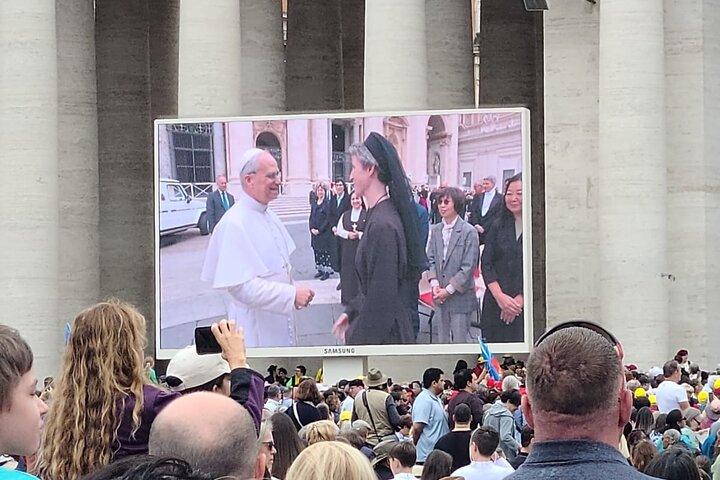 Papal Audience with Vatican Museums tour & St. Peter's Basilica