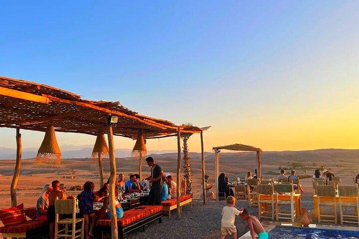 Golden Hour in Agafay: ATV Quad Ride & Dinner [Private Transport]