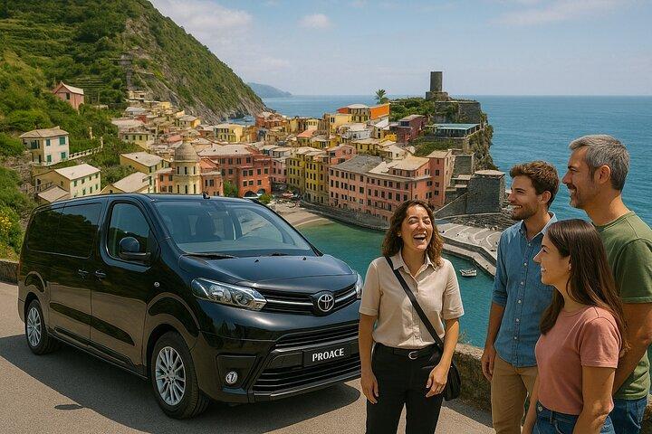 Day Excursion to Cinque Terre with Private Van and Guide