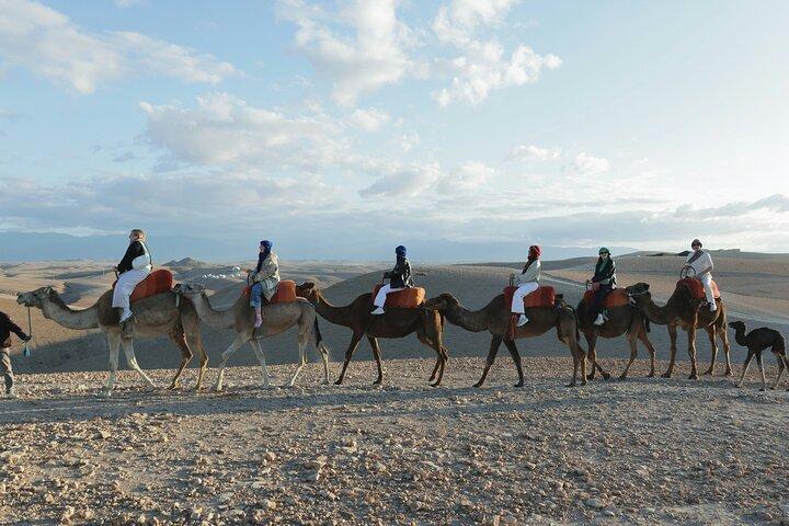 Agafay Desert with Camel Ride, Quad Adventure and Desert Dinner