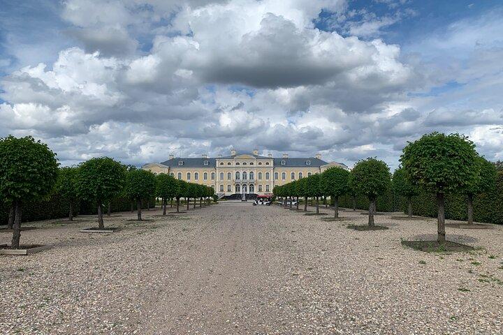 Rundale Palace and Bauska Castle from Riga