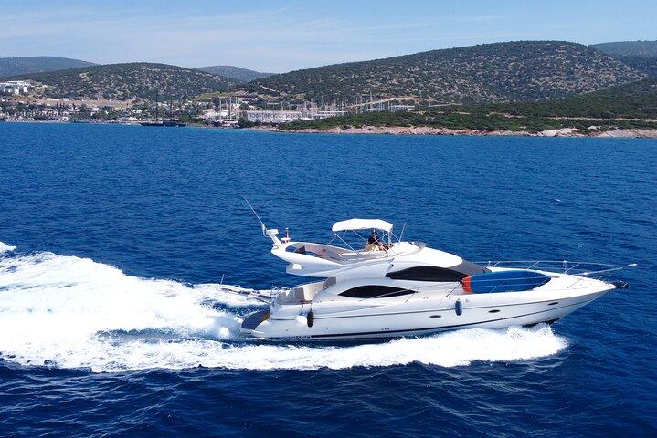 Private Luxury Yacht Sunset Cruise in Bodrum with Dinner 3 Hours