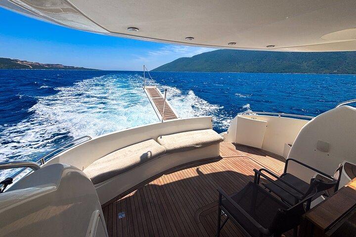 Private Luxury Yacht Sunset Cruise in Bodrum with Dinner 3 Hours