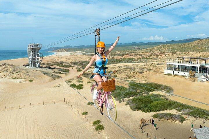 Beach Camel Ride and Sky Bike in Cabo