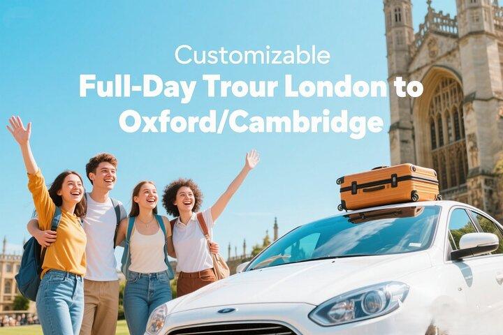 From London: Customizable Full-Day Tour to Oxford/Cambridge