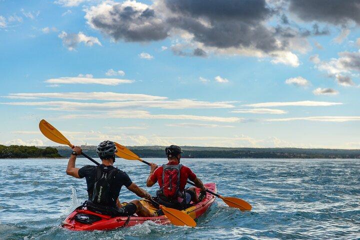 Brijuni Kayak tour with Full-Day Brijuni ticket included