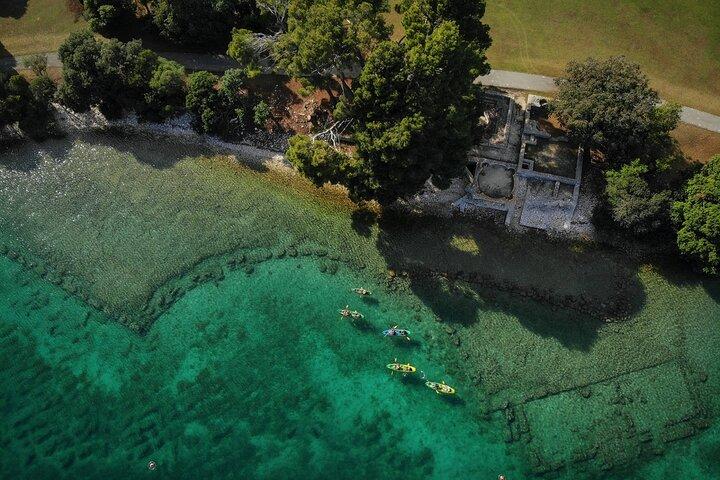 Brijuni Kayak tour with Full-Day Brijuni ticket included