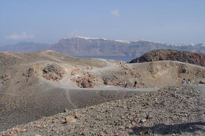 Santorini Tour Of Caldera with Glass Bottom Boat