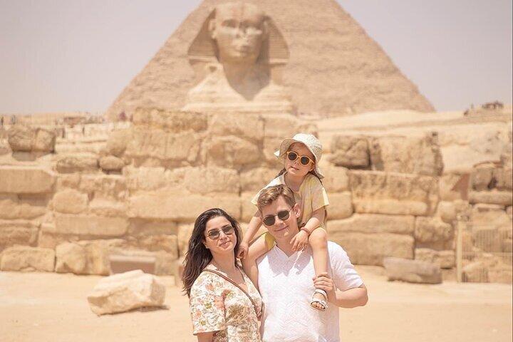 Giza Pyramids and Memphis Sakkara from Alexandria Port