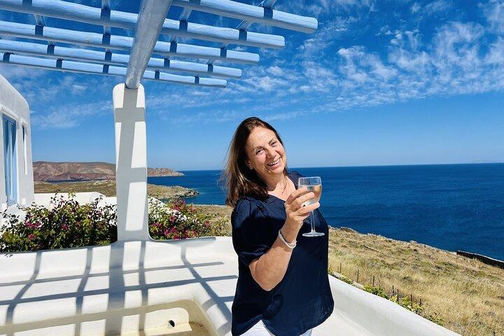 Mykonos Market Tour & Brunch Cooking Class with a Local, Angelina