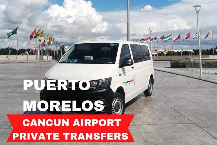 Cancun Airport: Private Transfers From/To Puerto Morelos