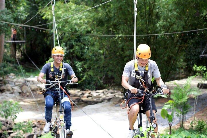 Sky Bicycle Jungle Adventure Tour from Koh Samui