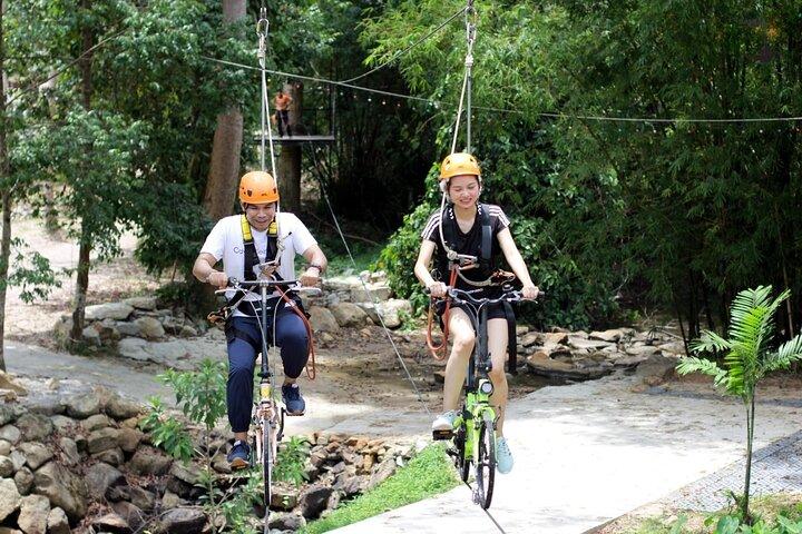 Sky Bicycle Jungle Adventure Tour from Koh Samui