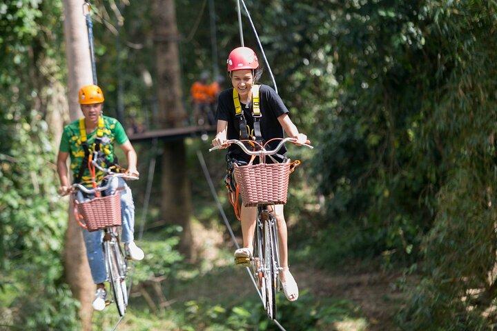 Sky Bicycle Jungle Adventure Tour from Koh Samui
