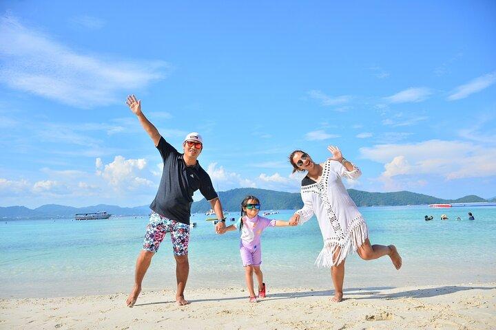 Phuket Coral Island and Sunset Dinner by Luxury Catamaran