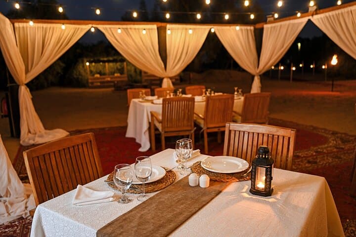Dubai VIP Desert Safari: The Nomad Garden & dining by JW Marriott