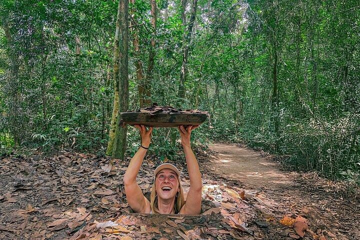 Explore Cu Chi Tunnels & Saigon History 1 Day Tour