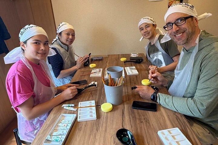 Ramen Bowl Painting & Cooking in Gion, Kyoto
