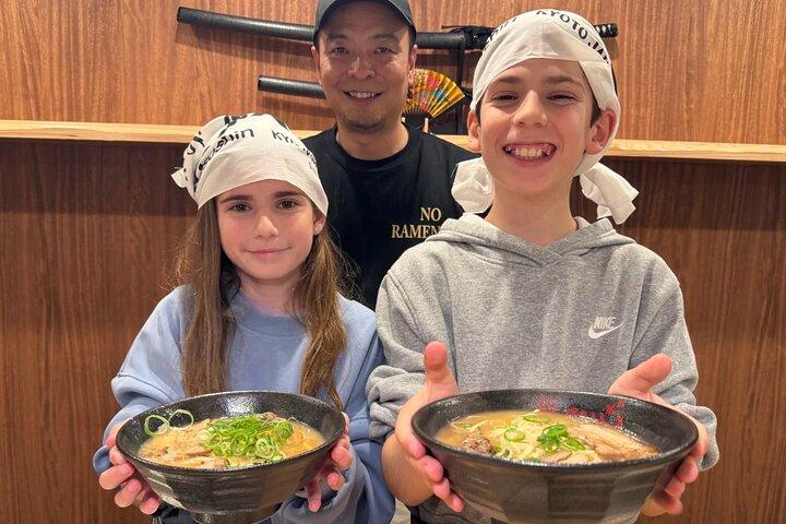 Ramen Bowl Painting & Cooking in Gion, Kyoto