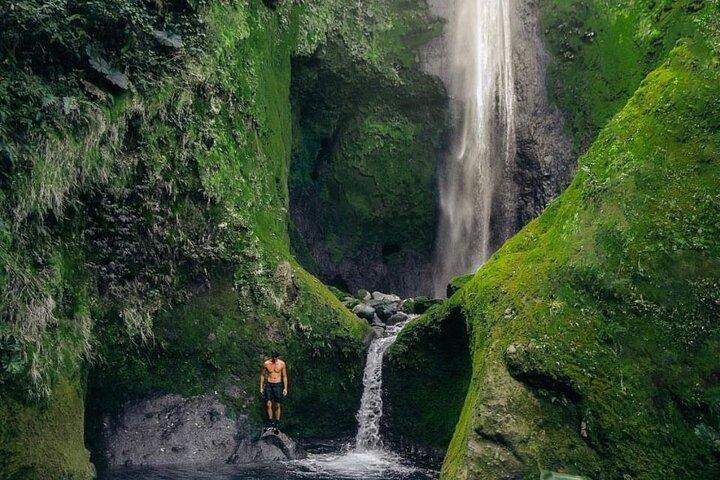 Costa Rica Canyon Waterfall Bajos del Toro