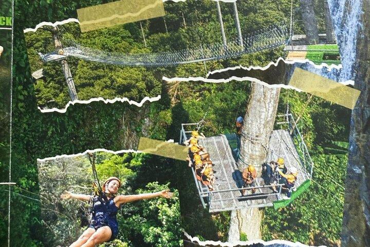 The Biggest and longest Zipline, Hawk, Koh Samui