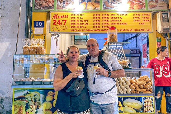 Private Sai Gon "Foodie" By Night Motorbike Tour