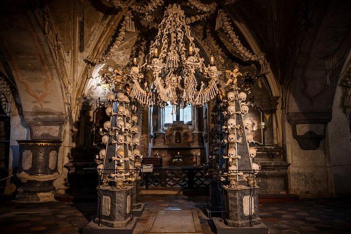 Kutná Hora, Bone Church and Folk Village Small Group Day Tour