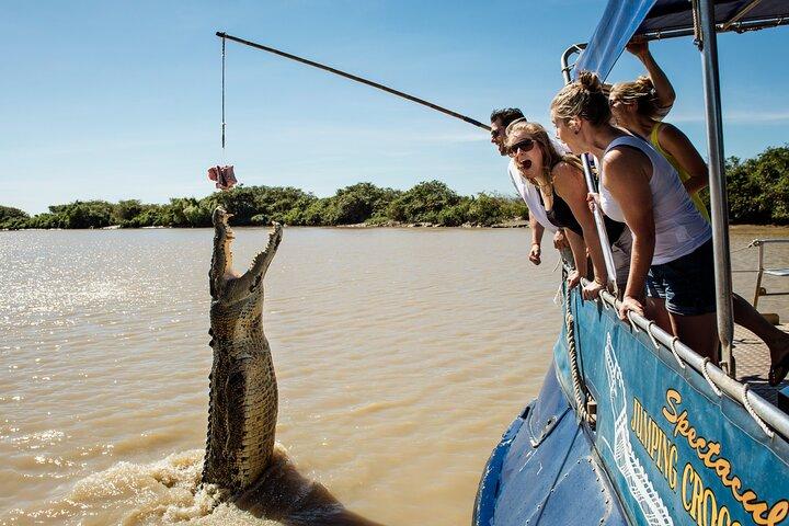 Spectacular Jumping Crocodile Cruise with Darwin Transfer Bus