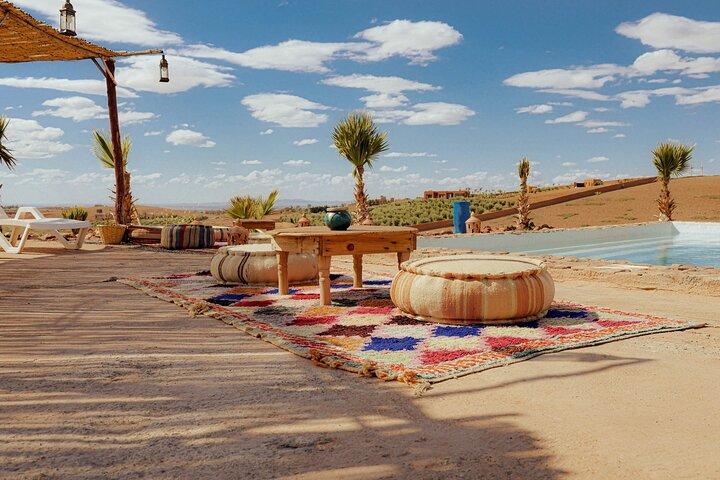 Marrakech to Agafay Desert Pool & Moroccan Lunch Experience