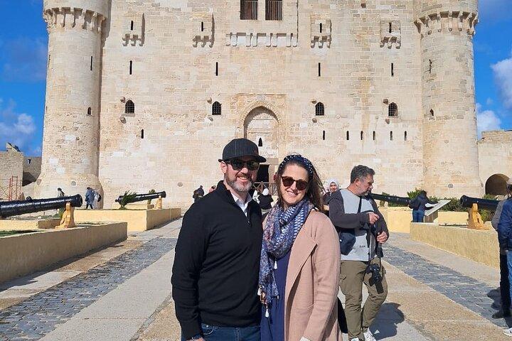 Full Day Alexandria Tour from Cairo with Mediterranean View