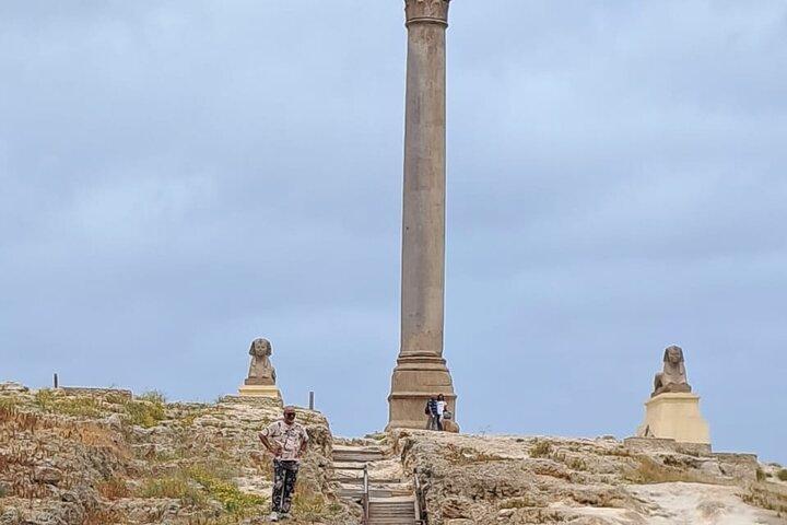 Full Day Alexandria Tour from Cairo with Mediterranean View