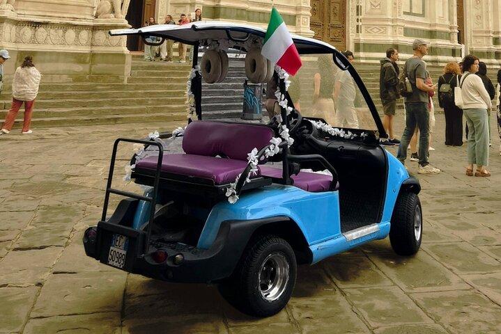 Florence Tour - 60 Minutes by Golf Cart with Multilingual Guide