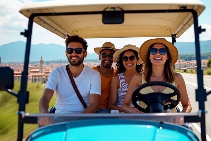 Florence Tour - 60 Minutes by Golf Cart with Multilingual Guide