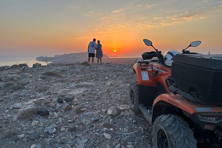 Santorini ATV-Quad Off-road Adventure Tour + Transportation