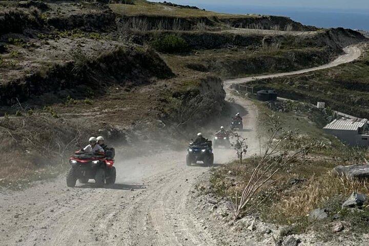 Santorini ATV-Quad Off-road Adventure Tour + Transportation