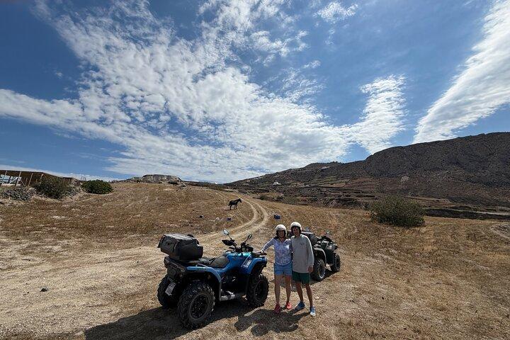 Santorini ATV-Quad Off-road Adventure Tour + Transportation