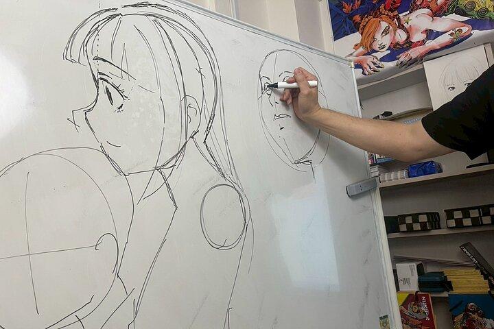 Tokyo Manga drawing workshop by pro-Manga artists