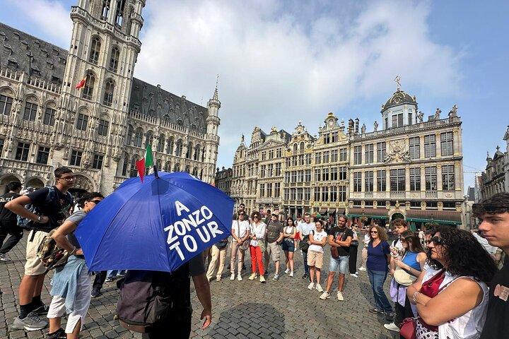 Free tour of Brussels in Italian ( with booking fee)