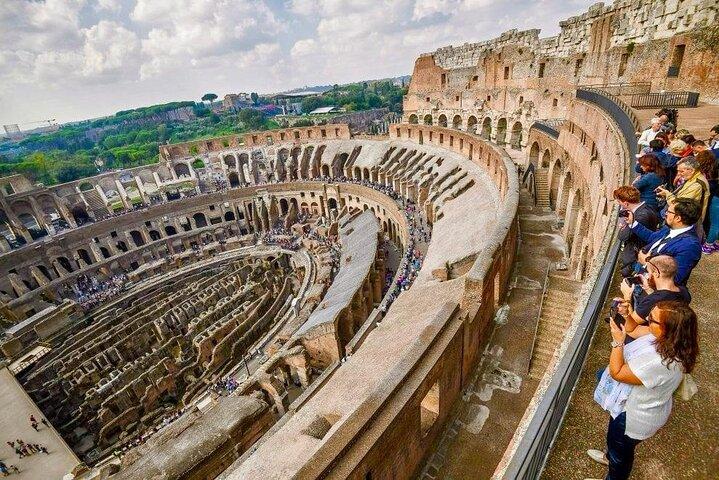The Colosseum's Attic with 3rd, 4th & 5th Levels with Audio Guide