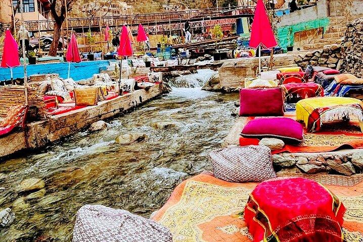 Marrakech:ourika valley with lunch and guided hike to waterfalls