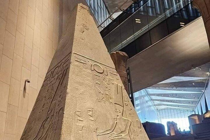 Grand Egyptian Museum and Giza Pyramids Day Tour