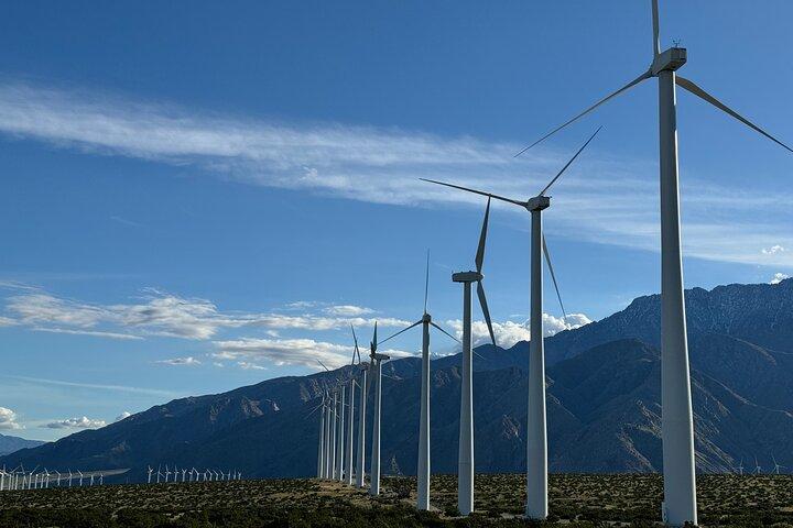 Palm Springs Windmill Guided Tour by Golf Cart