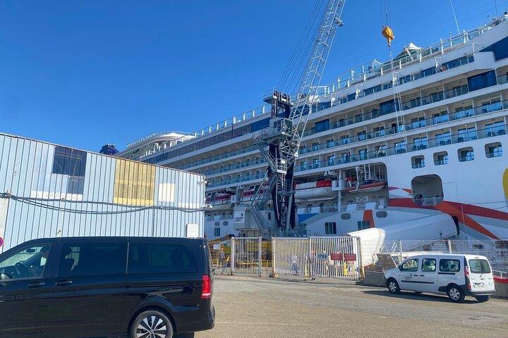 private transfer from Le Havre cruise port to Paris