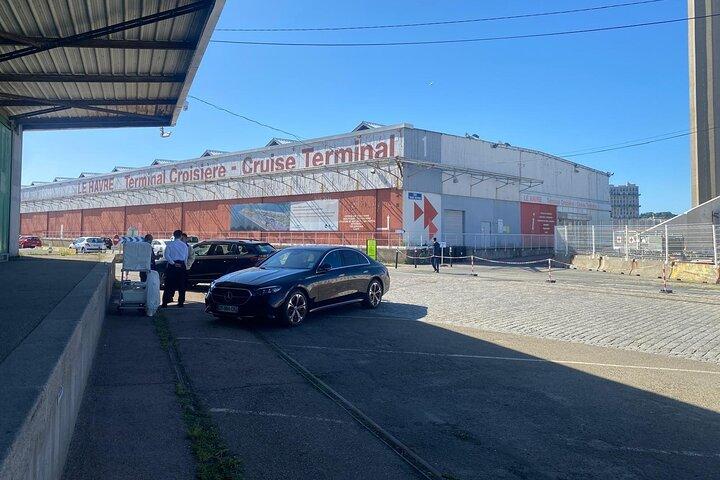 private transfer from Le Havre cruise port to Paris